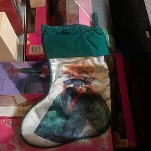 Vintage 1996 Hallmark Holiday Barbie NWT stocking